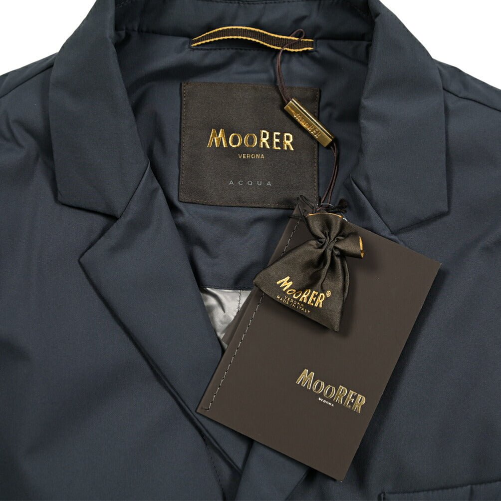 SALE|MOORER PRADOF - SKT ポリエステル100% 3Bシングルダウンジャケット / ACQUA PROOF(防水)|417833 - 48|GUARDAROBA MILANO OFFICIAL STORE