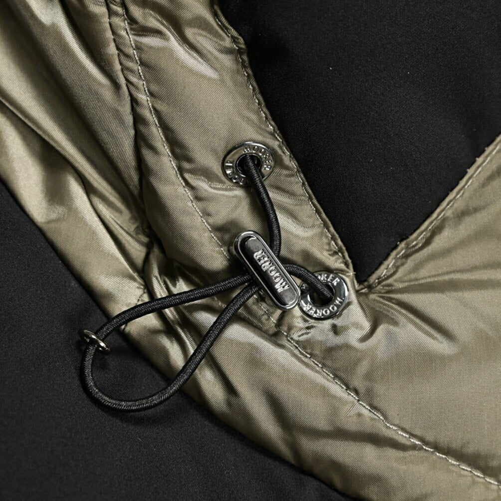 MOORER "RICCARDO - SHK" ナイロン100% バイカラーダウンジャケット / ACQUA RESISTANT(撥水)|417810|GUARDAROBA MILANO OFFICIAL STORE