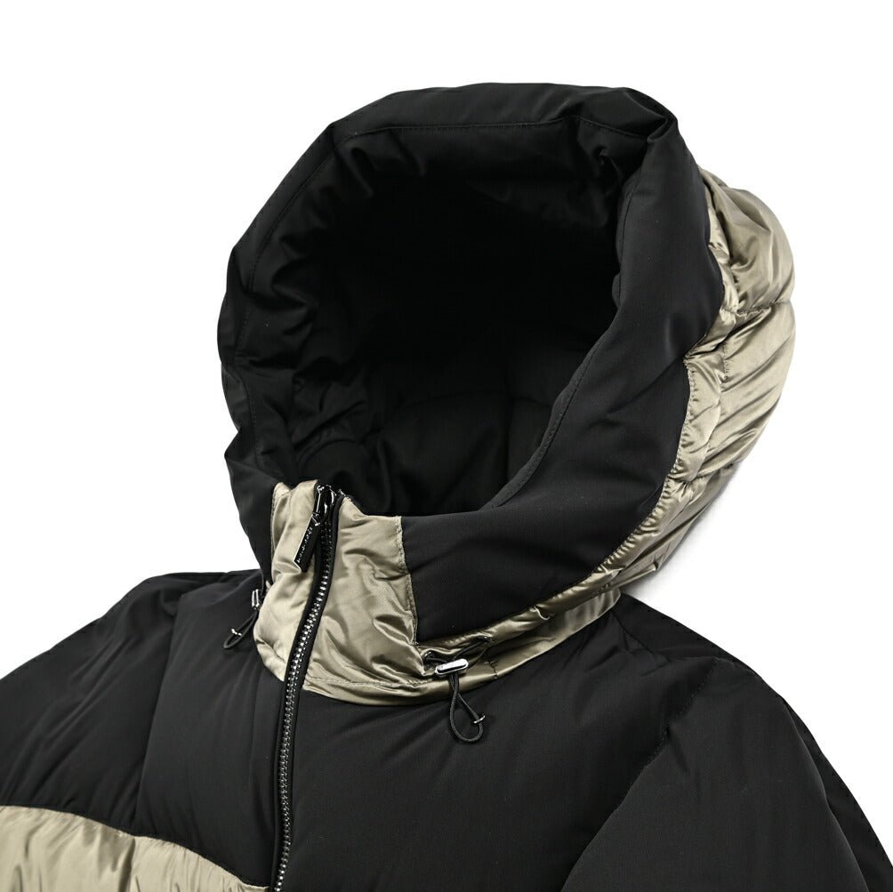 MOORER "RICCARDO - SHK" ナイロン100% バイカラーダウンジャケット / ACQUA RESISTANT(撥水)|417810|GUARDAROBA MILANO OFFICIAL STORE