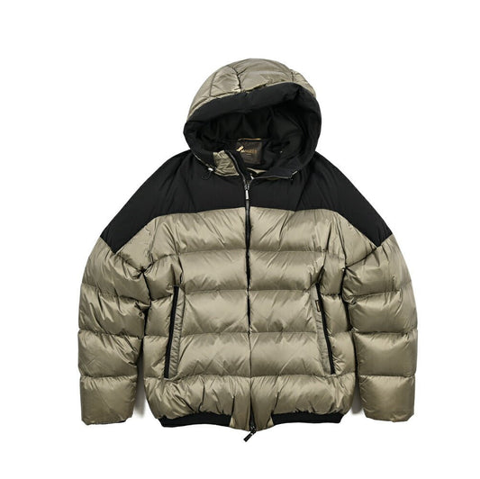 MOORER "RICCARDO - SHK" ナイロン100% バイカラーダウンジャケット / ACQUA RESISTANT(撥水)|417810|GUARDAROBA MILANO OFFICIAL STORE