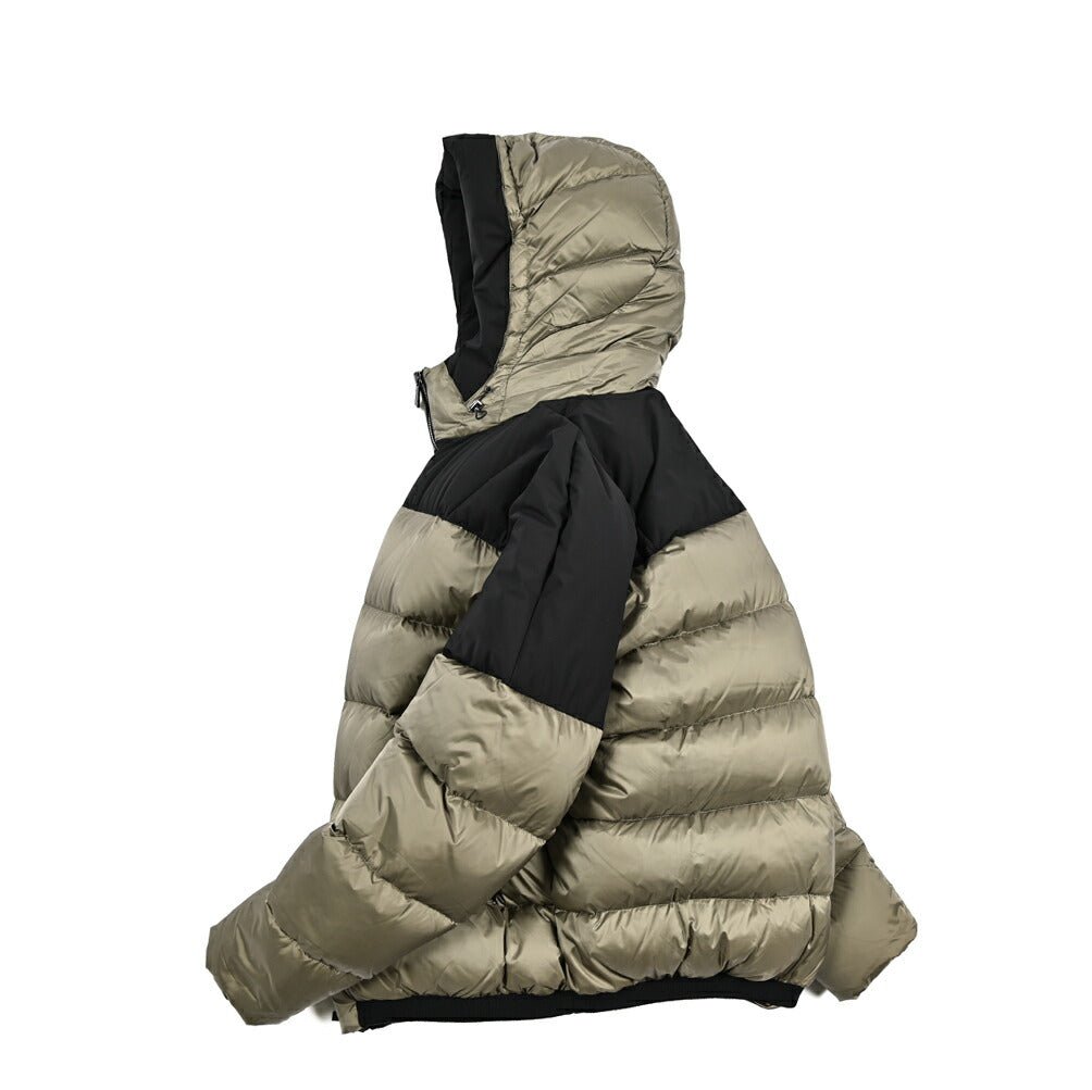 MOORER "RICCARDO - SHK" ナイロン100% バイカラーダウンジャケット / ACQUA RESISTANT(撥水)|417810|GUARDAROBA MILANO OFFICIAL STORE