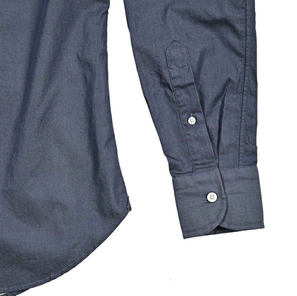 SALE|MOORER ROLF - 69 DENIM コットン100% ボタンダウンデニムシャツ|418352 - 44|GUARDAROBA MILANO OFFICIAL STORE