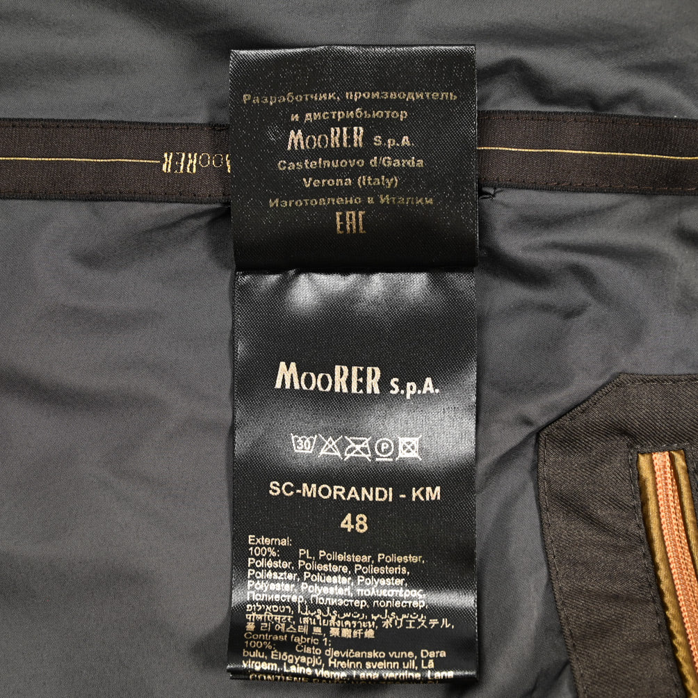 MOORER SC - MORANDI - KM ストレッチポリエステル トレンチコート|435867-48|GUARDAROBA MILANO OFFICIAL STORE