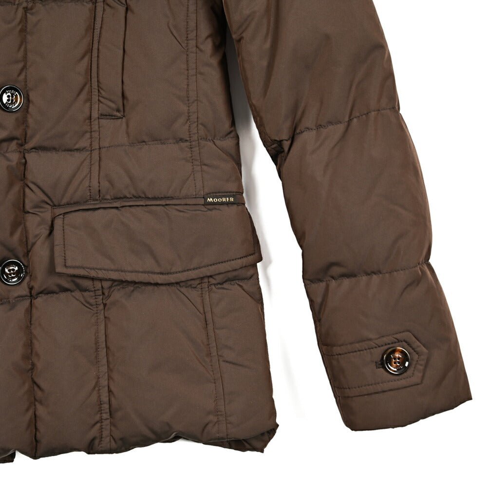 MOORER "SIRO - KM" ポリエステル100% スタンドカラーダウンジャケット|420467|GUARDAROBA MILANO OFFICIAL STORE