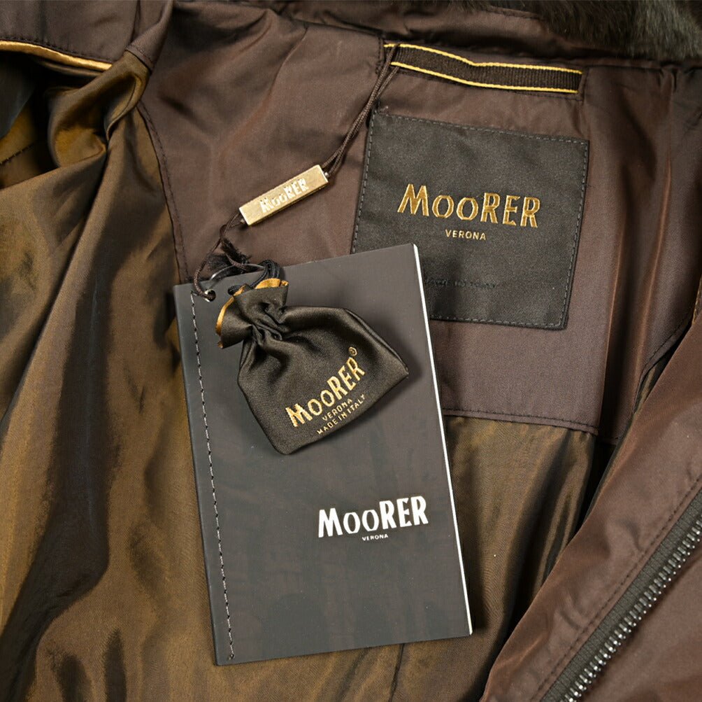 MOORER "SIRO - KM" ポリエステル100% スタンドカラーダウンジャケット|420467|GUARDAROBA MILANO OFFICIAL STORE