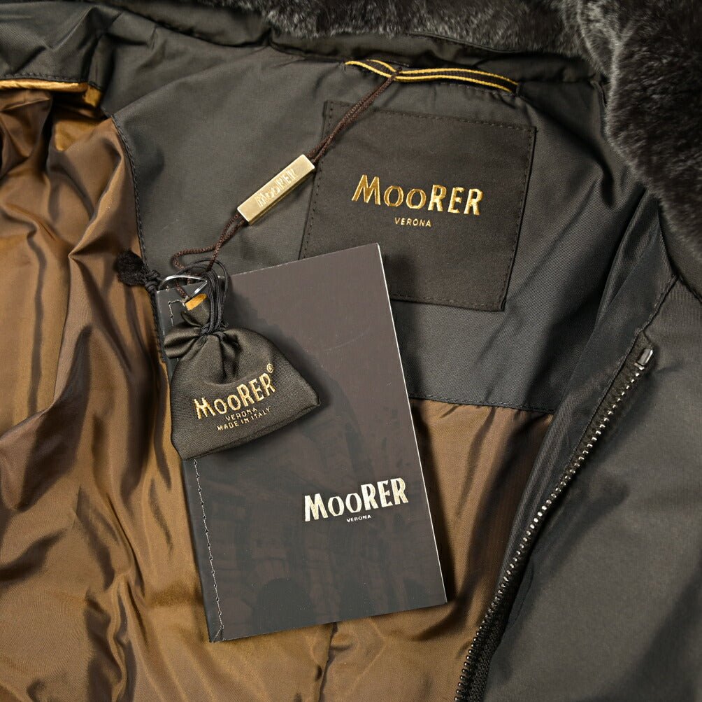 MOORER "SIRO - KM" ポリエステル100% スタンドカラーダウンジャケット|420468|GUARDAROBA MILANO OFFICIAL STORE