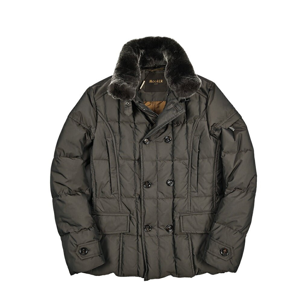 MOORER "SIRO - KM" ポリエステル100% スタンドカラーダウンジャケット|420468|GUARDAROBA MILANO OFFICIAL STORE