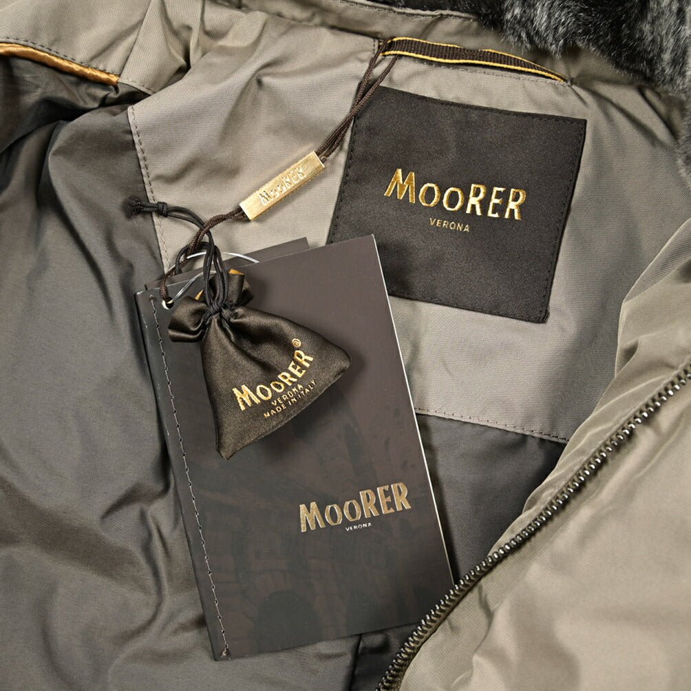 MOORER "SIRO - KM" ポリエステル100% スタンドカラーダウンジャケット|420469|GUARDAROBA MILANO OFFICIAL STORE