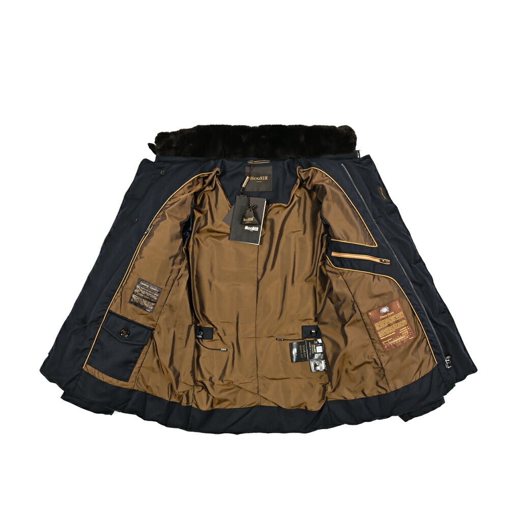 MOORER "SIRO - L" カシミヤ混ウール ダブルブレストダウンジャケット|420390 - 44|GUARDAROBA MILANO OFFICIAL STORE