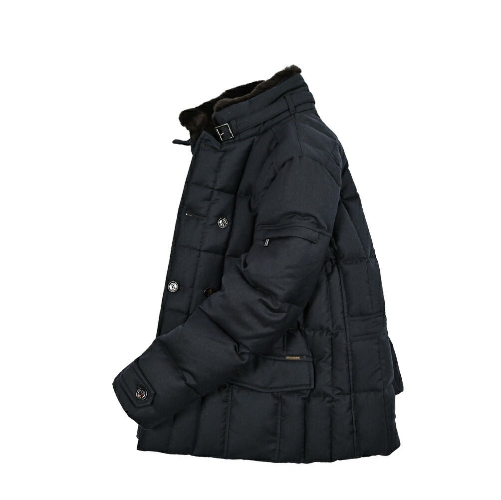 MOORER "SIRO - L" カシミヤ混ウール ダブルブレストダウンジャケット|420390 - 44|GUARDAROBA MILANO OFFICIAL STORE