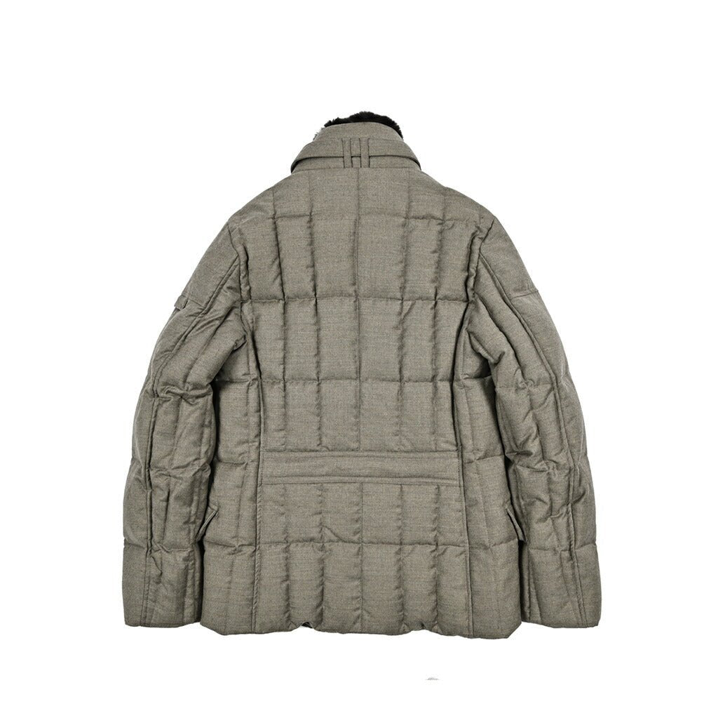 MOORER "SIRO - L" カシミヤ混ウール ダブルブレストダウンジャケット|420394 - 42|GUARDAROBA MILANO OFFICIAL STORE