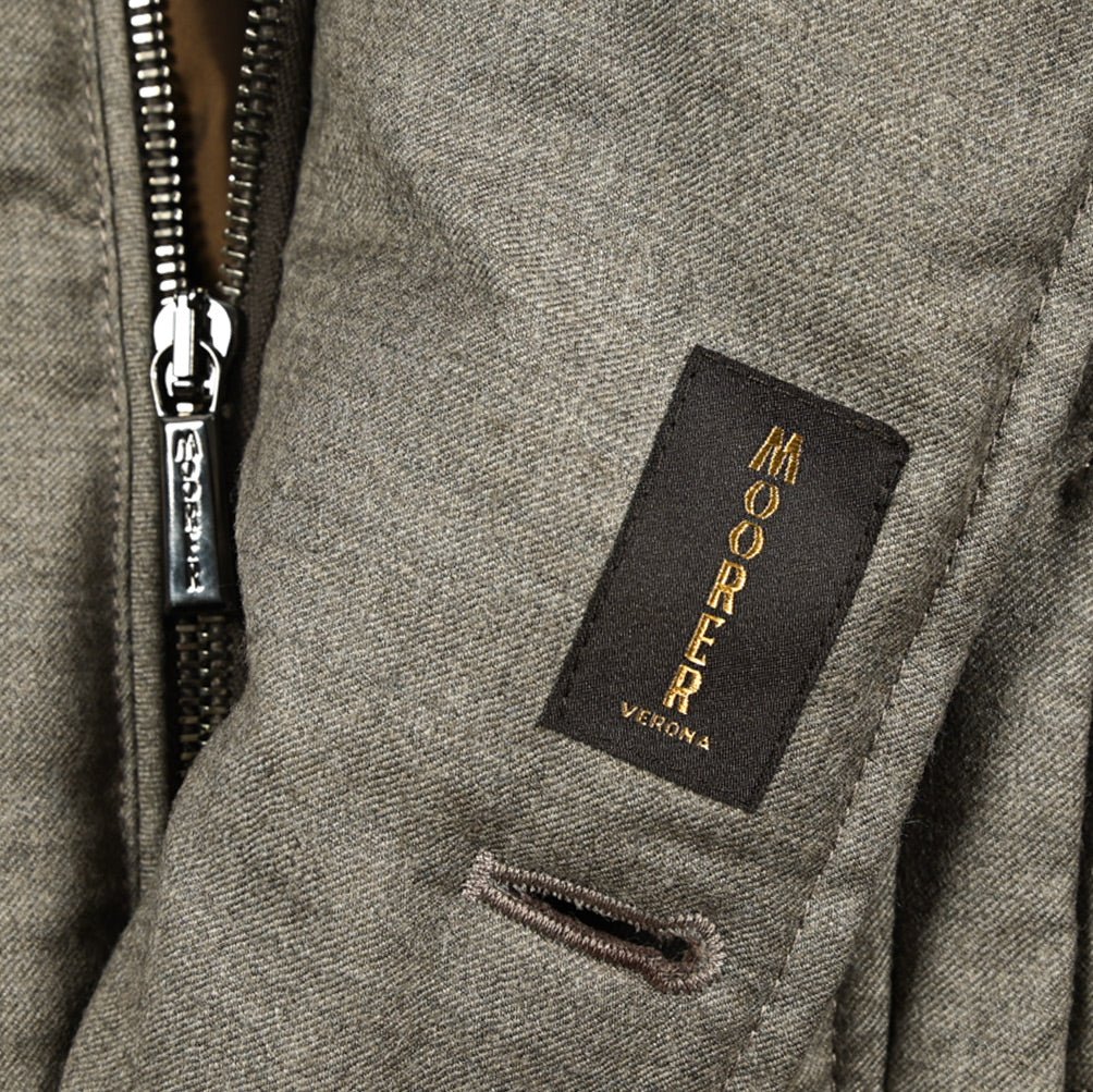 MOORER "SIRO - L" カシミヤ混ウール ダブルブレストダウンジャケット|420394 - 42|GUARDAROBA MILANO OFFICIAL STORE