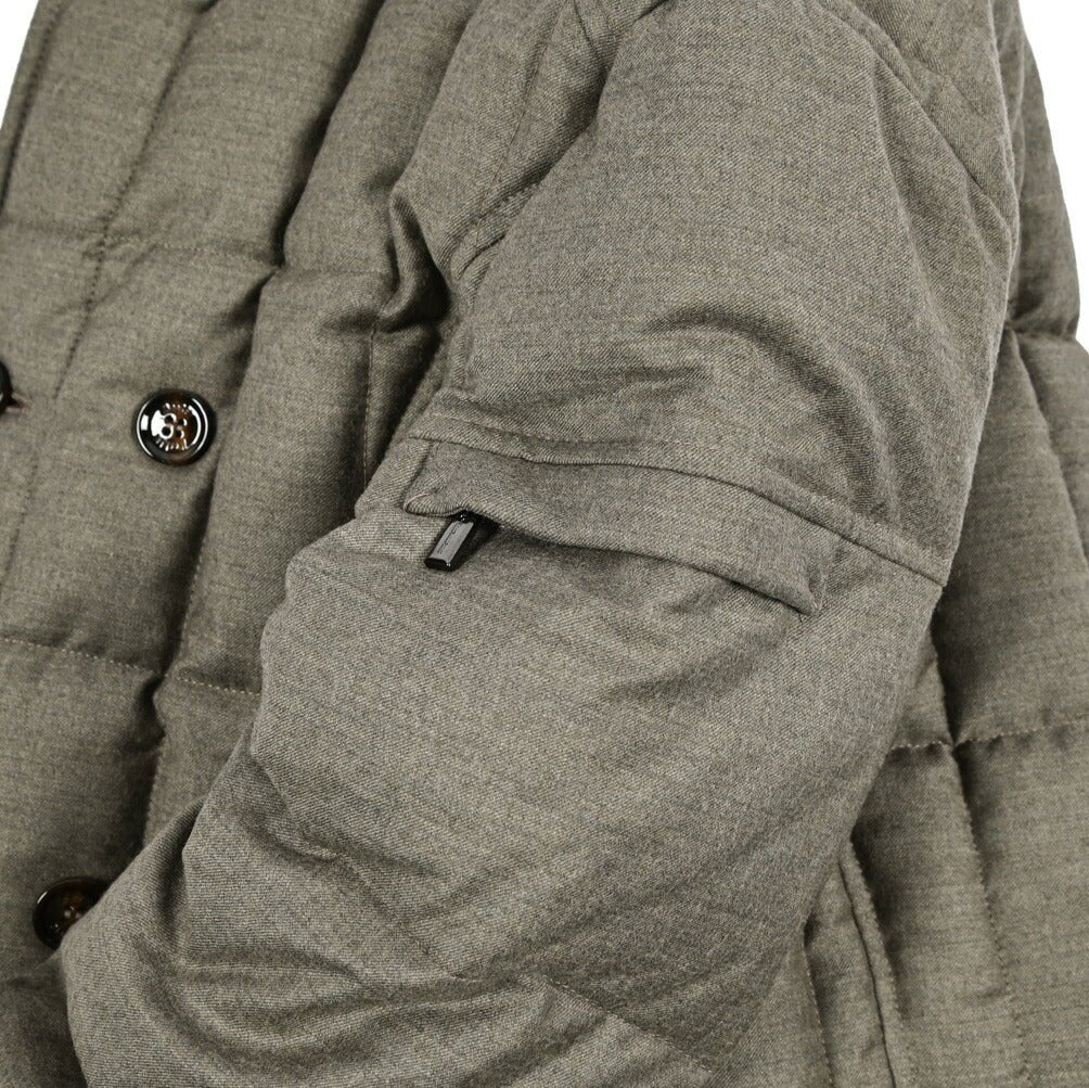 MOORER "SIRO - L" カシミヤ混ウール ダブルブレストダウンジャケット|420394 - 42|GUARDAROBA MILANO OFFICIAL STORE