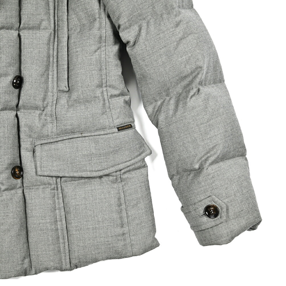 MOORER "SIRO - L" カシミヤ混ウール ダブルブレストダウンジャケット|420398|GUARDAROBA MILANO OFFICIAL STORE