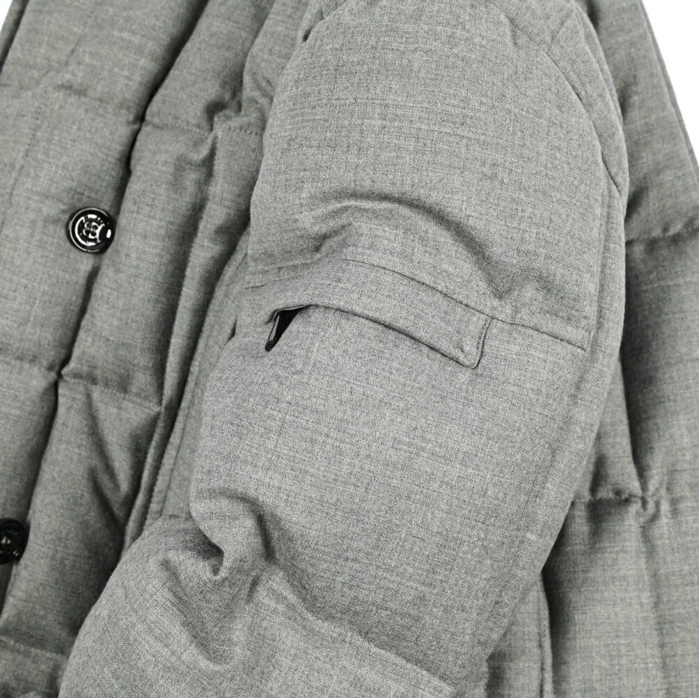 MOORER "SIRO - L" カシミヤ混ウール ダブルブレストダウンジャケット|420398|GUARDAROBA MILANO OFFICIAL STORE