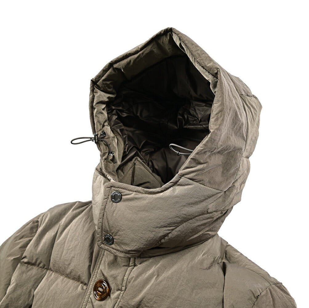 MOORER "SP - BACCO - 4DM" ナイロン100% ダウンジャケットフーディー / ACQUA PROOF (防水)|418229|GUARDAROBA MILANO OFFICIAL STORE