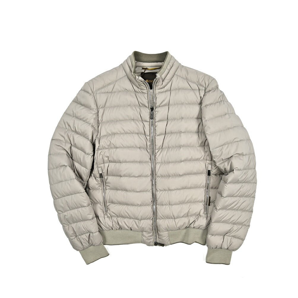 MOORER "STARUSS - S3" ストレッチナイロン スタンドカラーライトダウンジャケット / ACQUA RESISTANT(撥水)|418259|GUARDAROBA MILANO OFFICIAL STORE