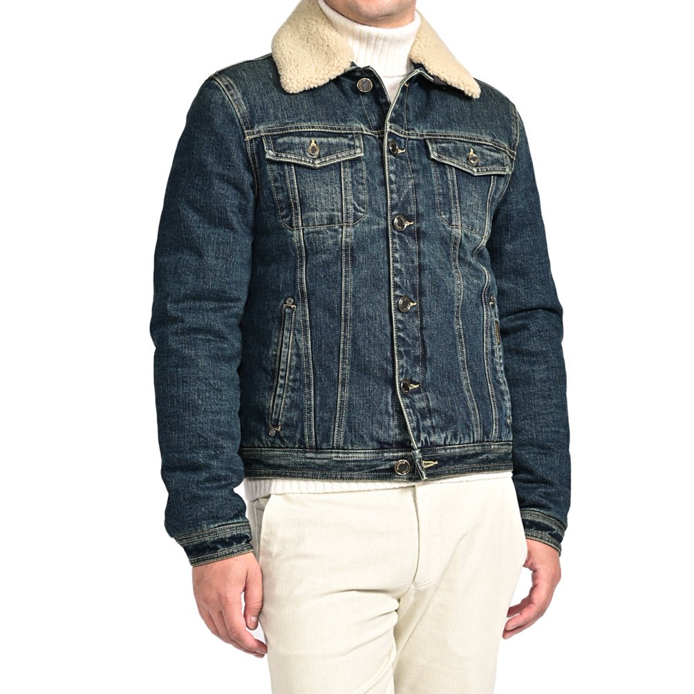 MOORER "TABURNO - 104" ボアカラーダウンジャケット|420310 - 48|GUARDAROBA MILANO OFFICIAL STORE