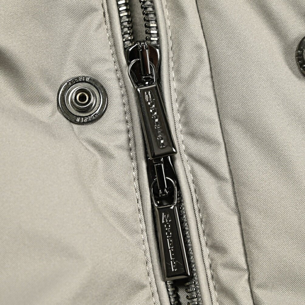 MOORER "VERMONT - ADS" ポリエステル混 着脱可能フード付きダウンコート / ACQUA PROOF (防水)|417765 - 46|GUARDAROBA MILANO OFFICIAL STORE