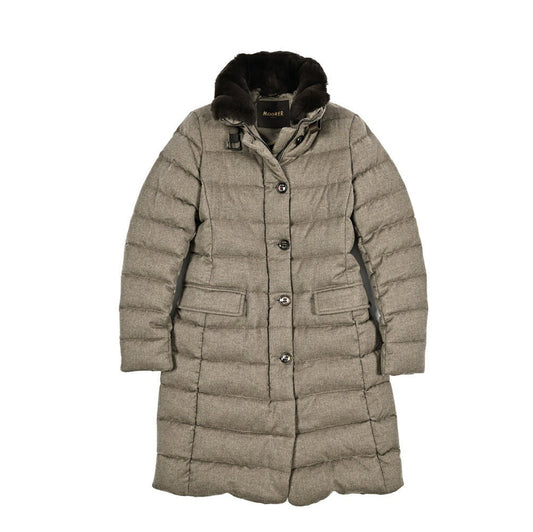 《レディース》MOORER "VETIVER - IL" カシミヤ100% スタンドカラーダウンコート|420424|GUARDAROBA MILANO OFFICIAL STORE