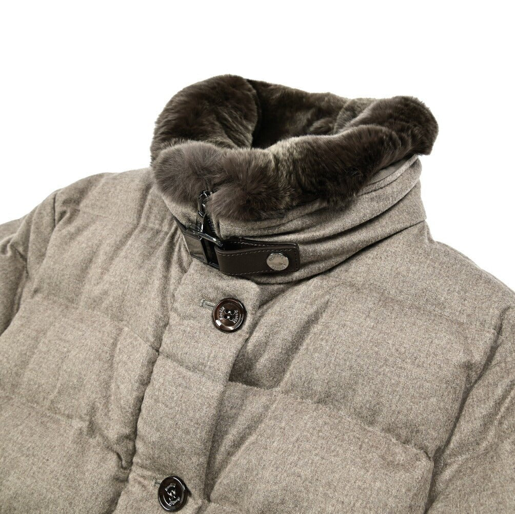 《レディース》MOORER "VETIVER - IL" カシミヤ100% スタンドカラーダウンコート|420425|GUARDAROBA MILANO OFFICIAL STORE