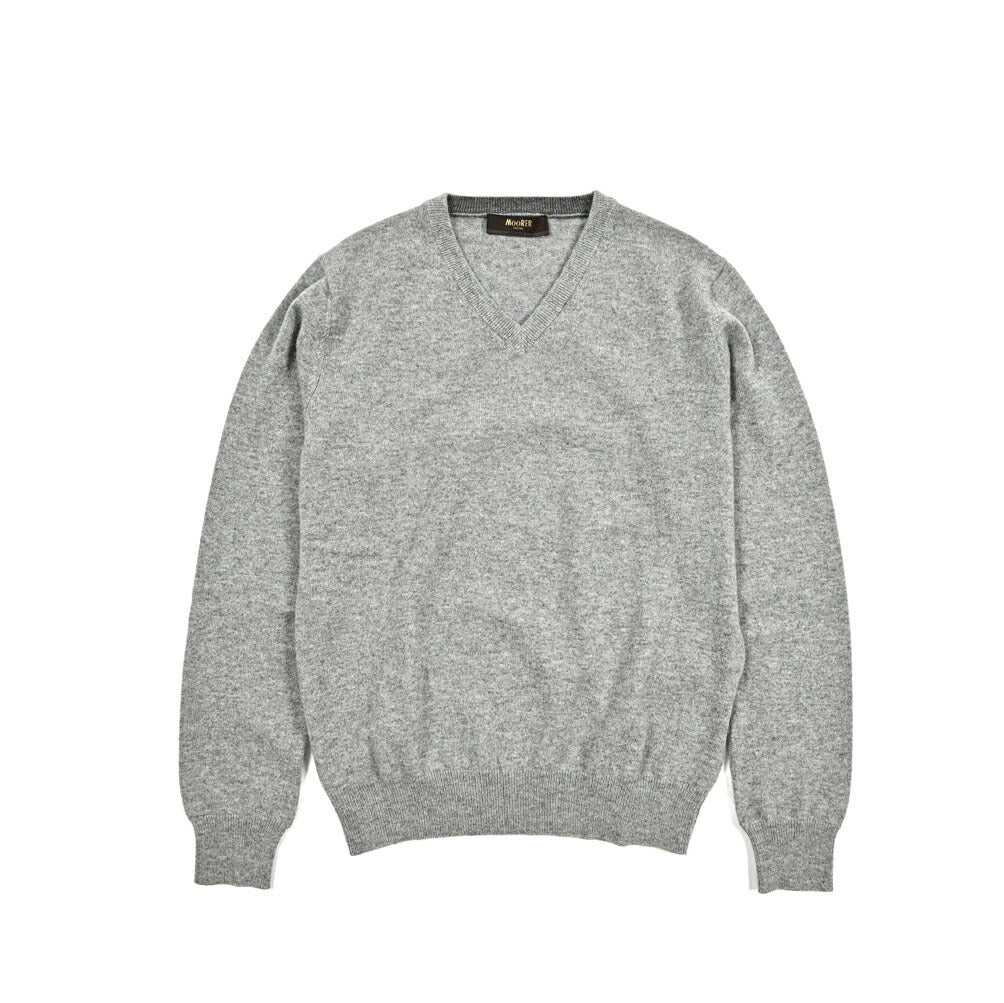 MOORER VIRGINIO - CWS カシミヤ100% Vネックニットセーター|418945|GUARDAROBA MILANO OFFICIAL STORE