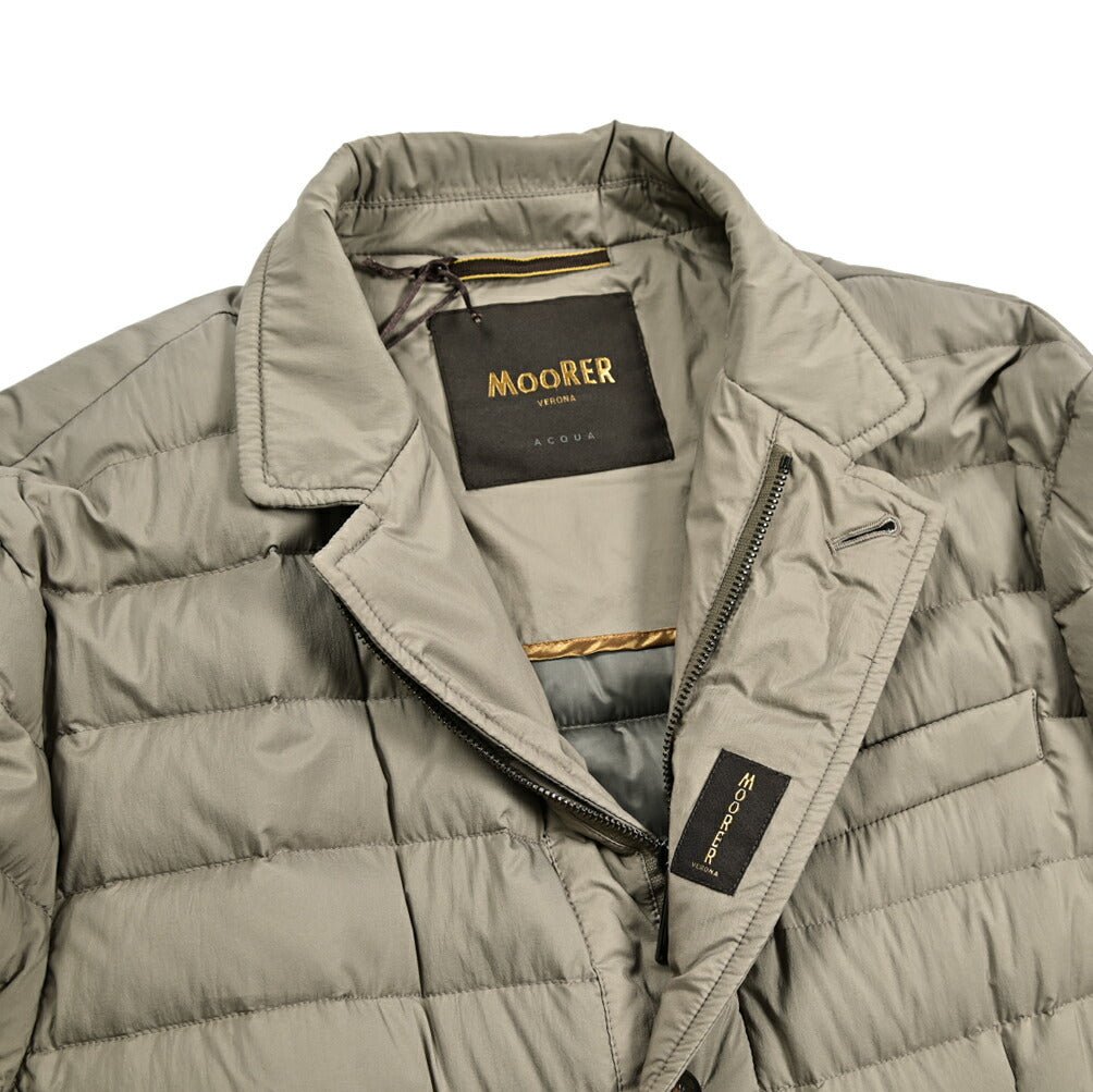 MOORER ZAVYER - S3 ストレッチナイロン ライトウェイトダウンジャケット / ACQUA RESISTANT(撥水)|417804 - 44|GUARDAROBA MILANO OFFICIAL STORE