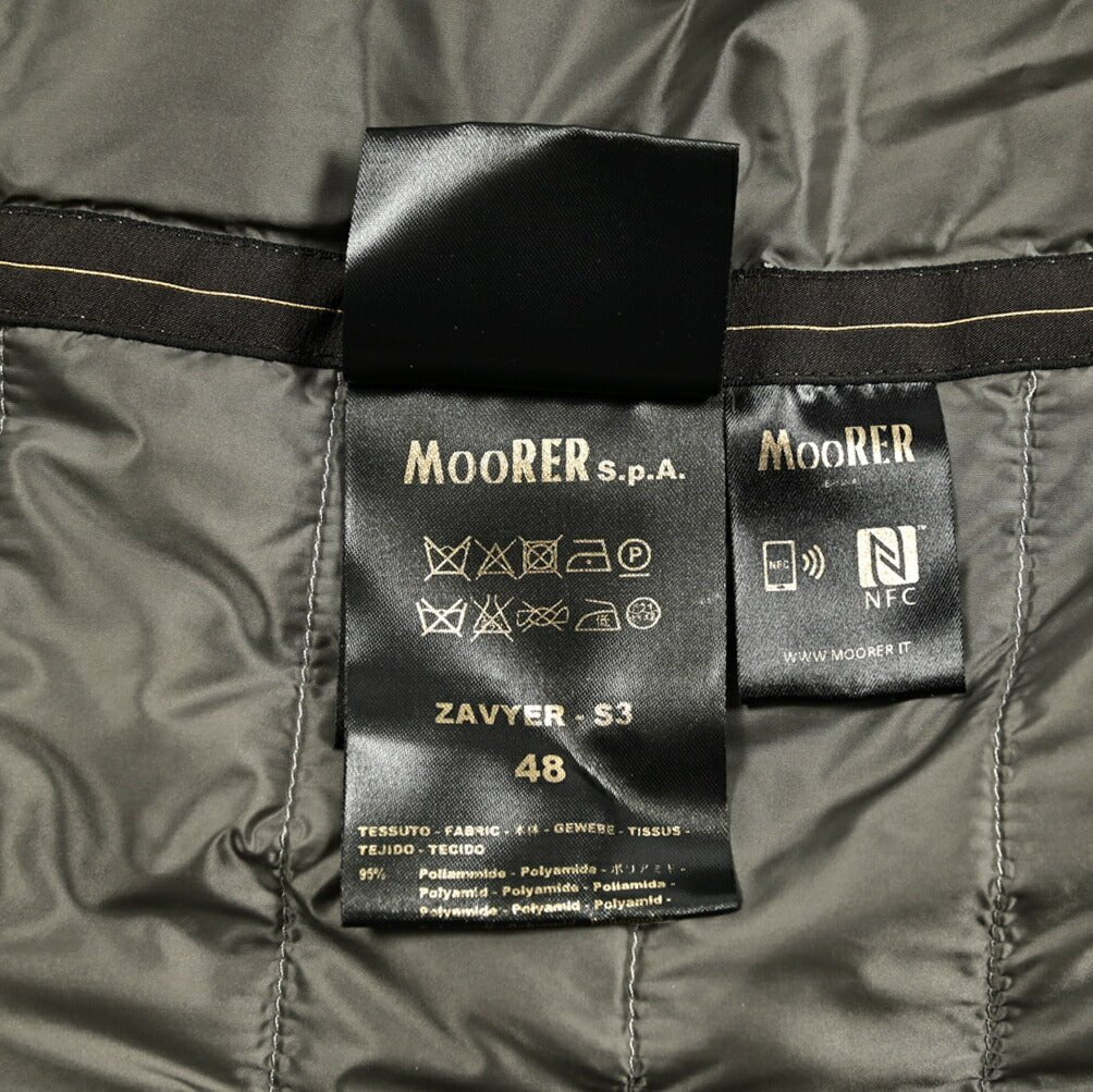 SALE|MOORER ZAVYER - S3 ストレッチナイロン ライトウェイトダウンジャケット / ACQUA RESISTANT(撥水)|417801|GUARDAROBA MILANO OFFICIAL STORE