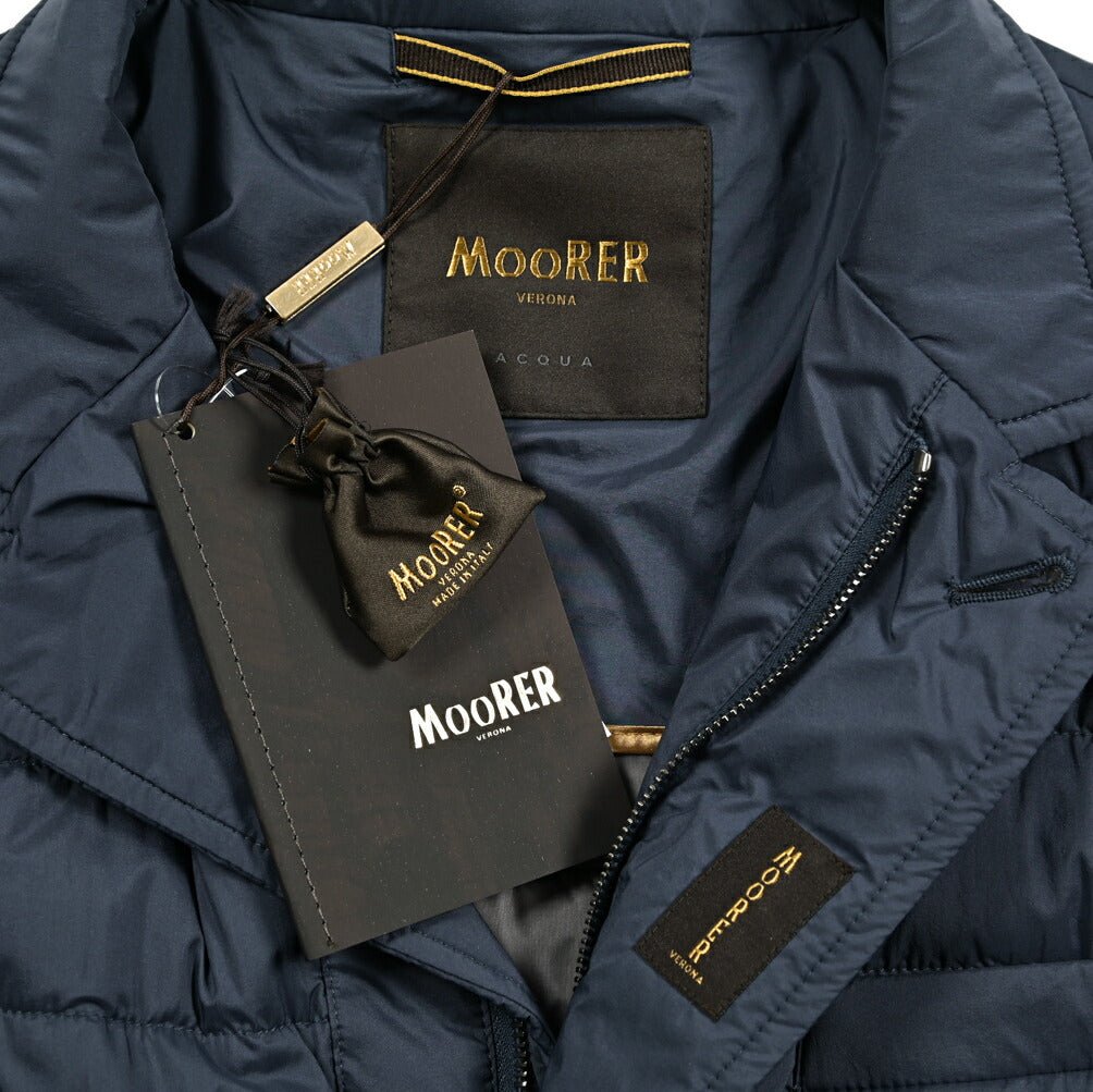 SALE|MOORER ZAVYER - S3 ストレッチナイロン ライトウェイトダウンジャケット / ACQUA RESISTANT(撥水)|417803|GUARDAROBA MILANO OFFICIAL STORE