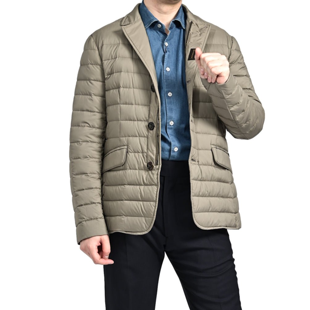 MOORER ZAVYER - S3 ストレッチナイロン ライトウェイトダウンジャケット / ACQUA RESISTANT(撥水)|417804 - 44|GUARDAROBA MILANO OFFICIAL STORE