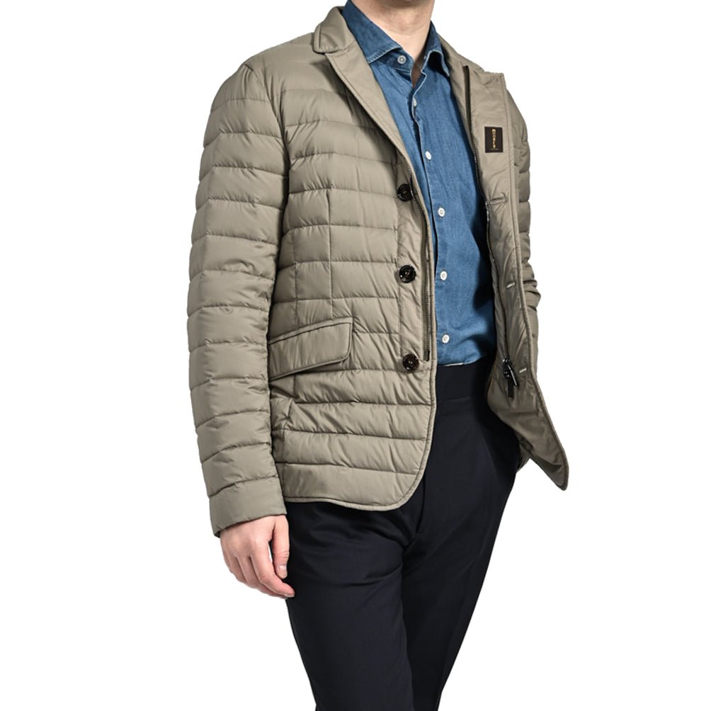 MOORER ZAVYER - S3 ストレッチナイロン ライトウェイトダウンジャケット / ACQUA RESISTANT(撥水)|417804 - 44|GUARDAROBA MILANO OFFICIAL STORE