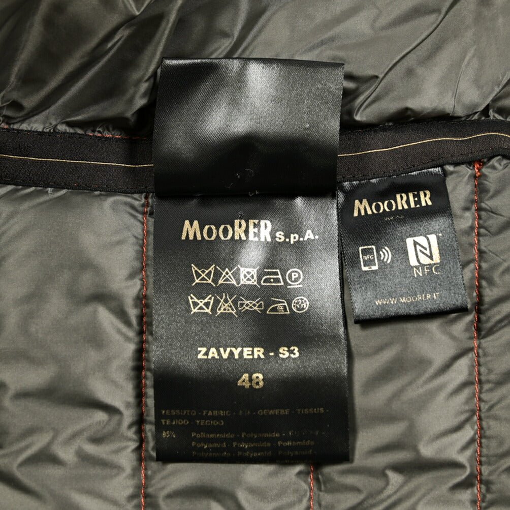 SALE|MOORER ZAVYER - S3 ストレッチナイロン ライトウェイトダウンジャケット / ACQUA RESISTANT(撥水)|417806 - 48|GUARDAROBA MILANO OFFICIAL STORE