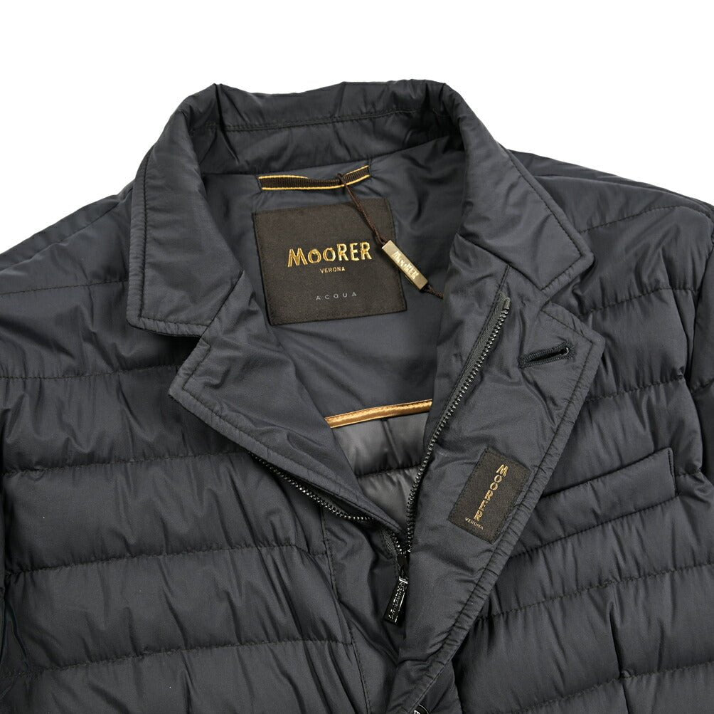 SALE|MOORER ZAVYER - S3 ストレッチナイロン ライトウェイトダウンジャケット / ACQUA RESISTANT(撥水)|417802|GUARDAROBA MILANO OFFICIAL STORE
