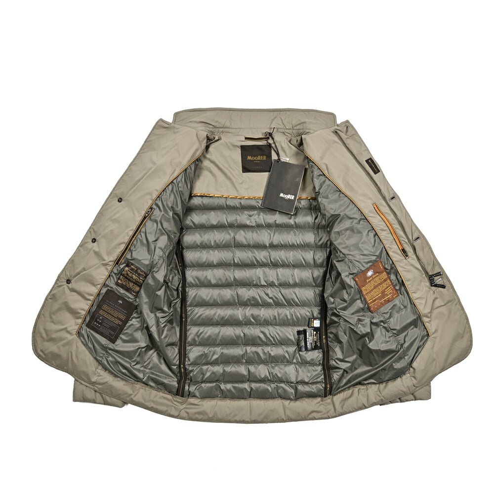 MOORER ZAVYER - S3 ストレッチナイロン ライトウェイトダウンジャケット / ACQUA RESISTANT(撥水)|417804 - 44|GUARDAROBA MILANO OFFICIAL STORE