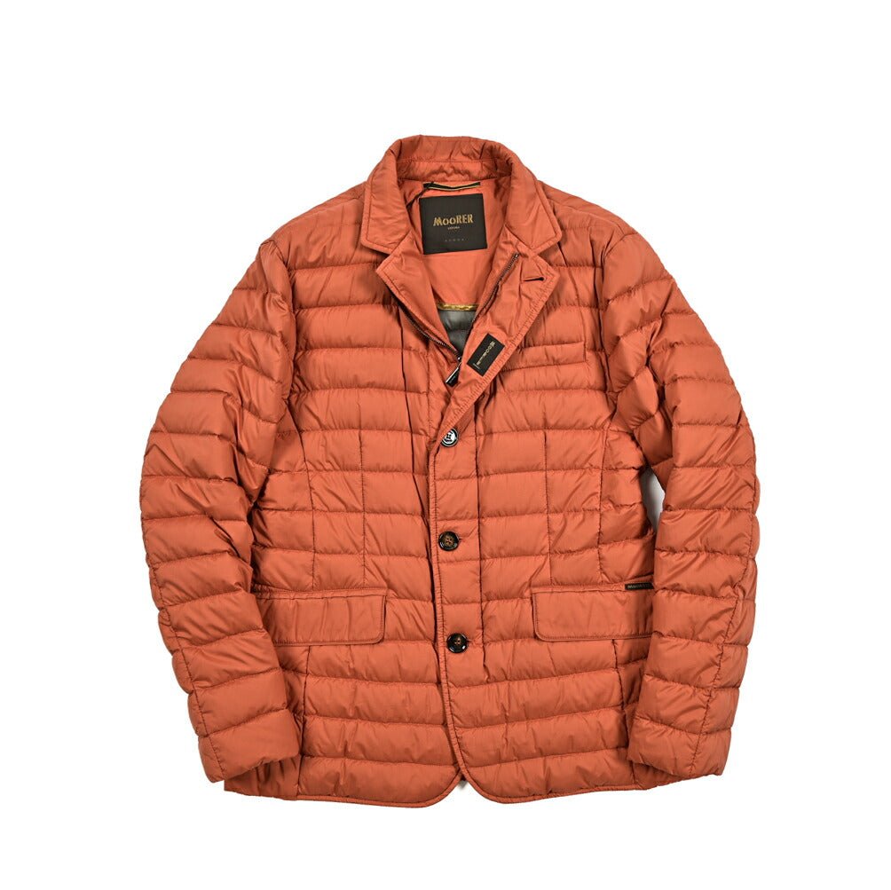 SALE|MOORER ZAVYER - S3 ストレッチナイロン ライトウェイトダウンジャケット / ACQUA RESISTANT(撥水)|417806 - 48|GUARDAROBA MILANO OFFICIAL STORE
