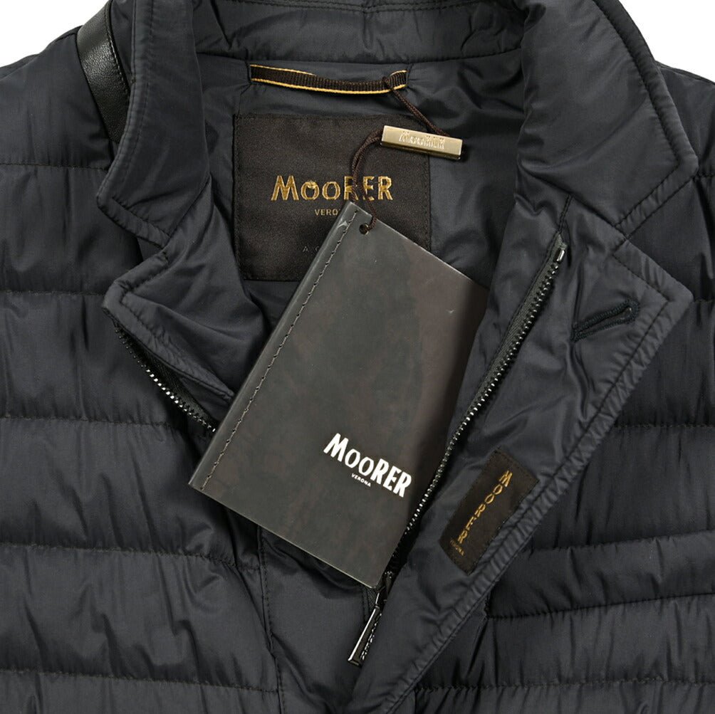 SALE|MOORER ZAVYER - S3 ストレッチナイロン ライトウェイトダウンジャケット / ACQUA RESISTANT(撥水)|417802|GUARDAROBA MILANO OFFICIAL STORE