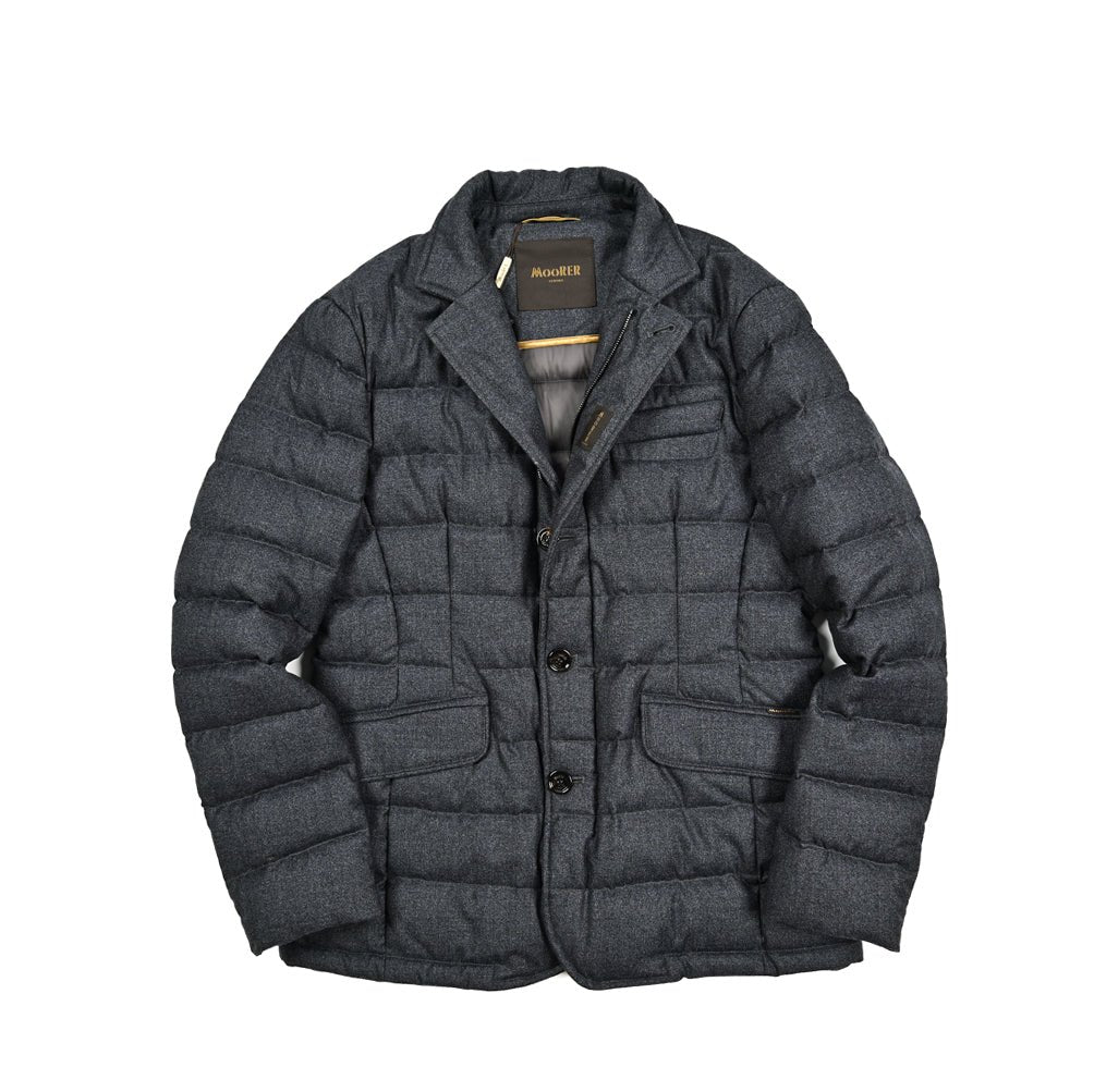 【販売期間前】MORE SALE|MOORER "ZAYN - NO" ヴァージンウール100% スタンドカラーダウンジャケット|418053 - 48|GUARDAROBA MILANO OFFICIAL STORE