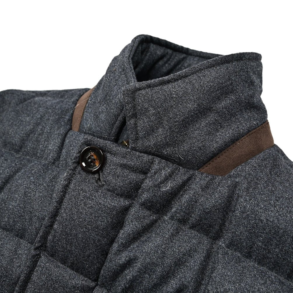 【販売期間前】MORE SALE|MOORER "ZAYN - NO" ヴァージンウール100% スタンドカラーダウンジャケット|418053 - 48|GUARDAROBA MILANO OFFICIAL STORE