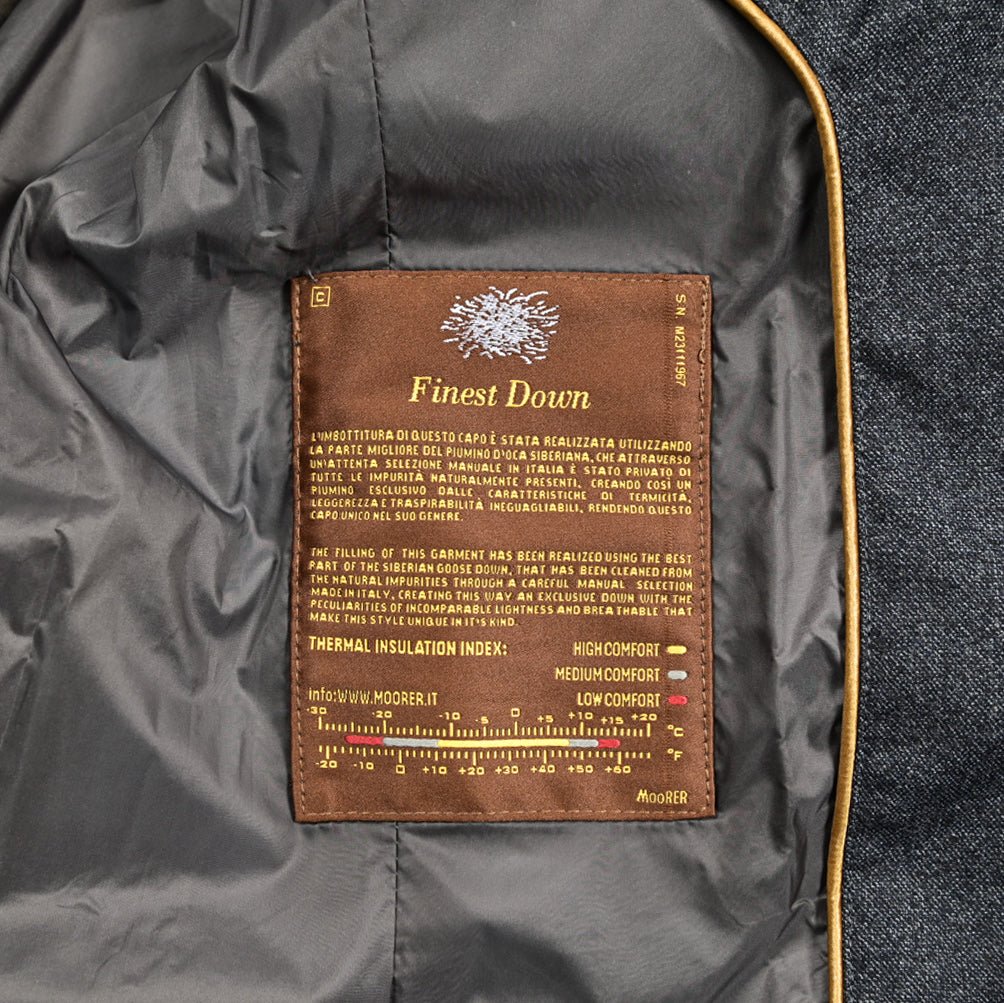【販売期間前】MORE SALE|MOORER "ZAYN - NO" ヴァージンウール100% スタンドカラーダウンジャケット|418053 - 48|GUARDAROBA MILANO OFFICIAL STORE