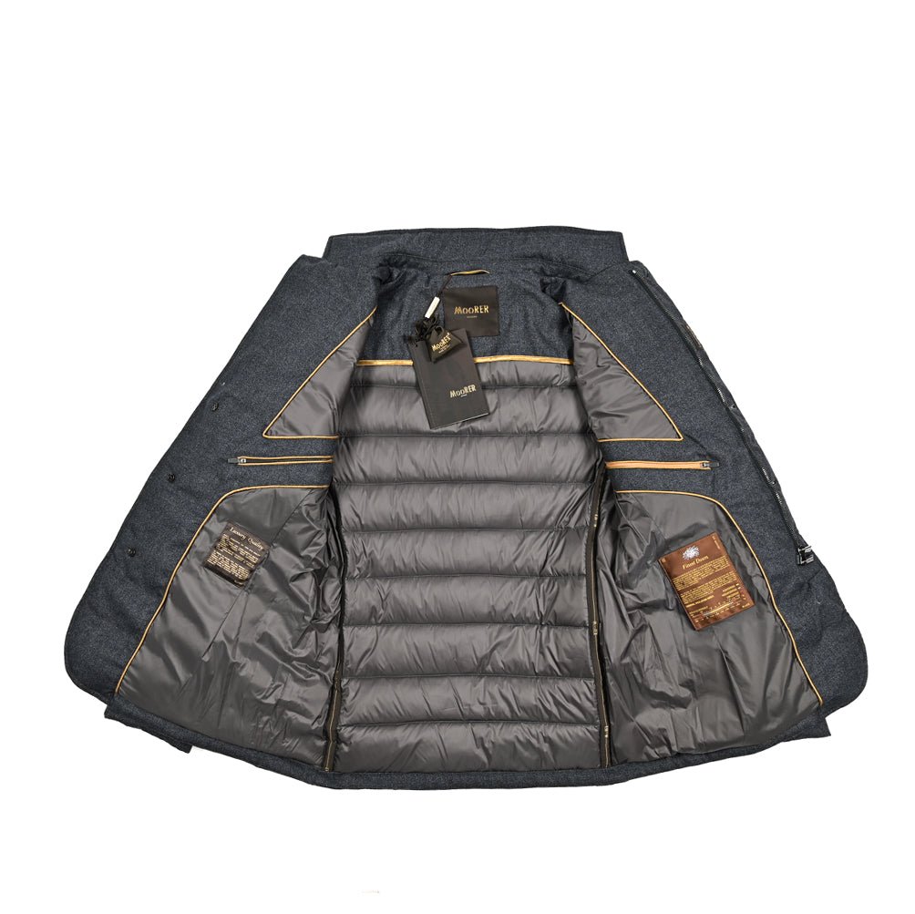 【販売期間前】MORE SALE|MOORER "ZAYN - NO" ヴァージンウール100% スタンドカラーダウンジャケット|418053 - 48|GUARDAROBA MILANO OFFICIAL STORE