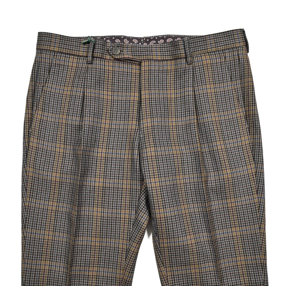 SALE|BERWICH MORELLO ヴァージンウール100% ワンタックスラックス|413509 - 46|GUARDAROBA MILANO OFFICIAL STORE