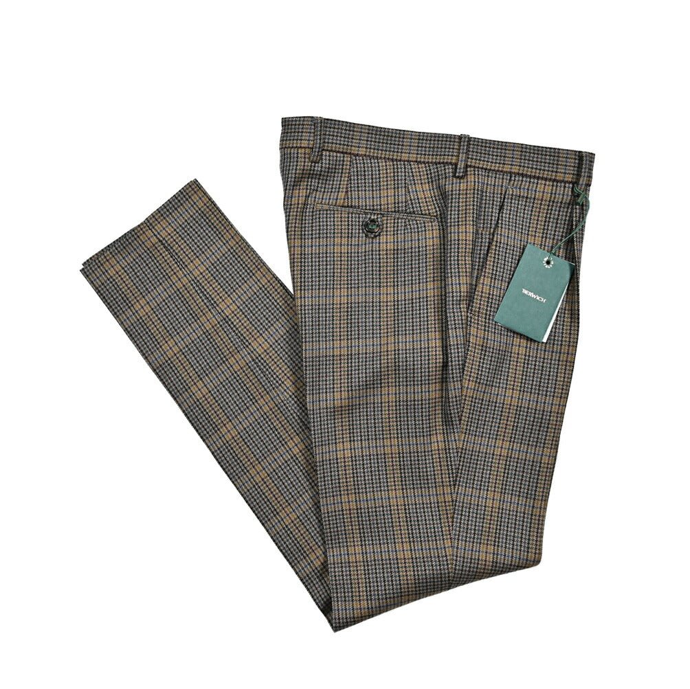 SALE|BERWICH MORELLO ヴァージンウール100% ワンタックスラックス|413509 - 46|GUARDAROBA MILANO OFFICIAL STORE