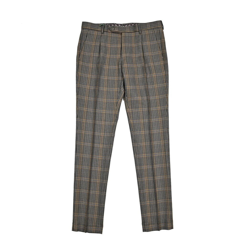 SALE|BERWICH MORELLO ヴァージンウール100% ワンタックスラックス|413509 - 46|GUARDAROBA MILANO OFFICIAL STORE