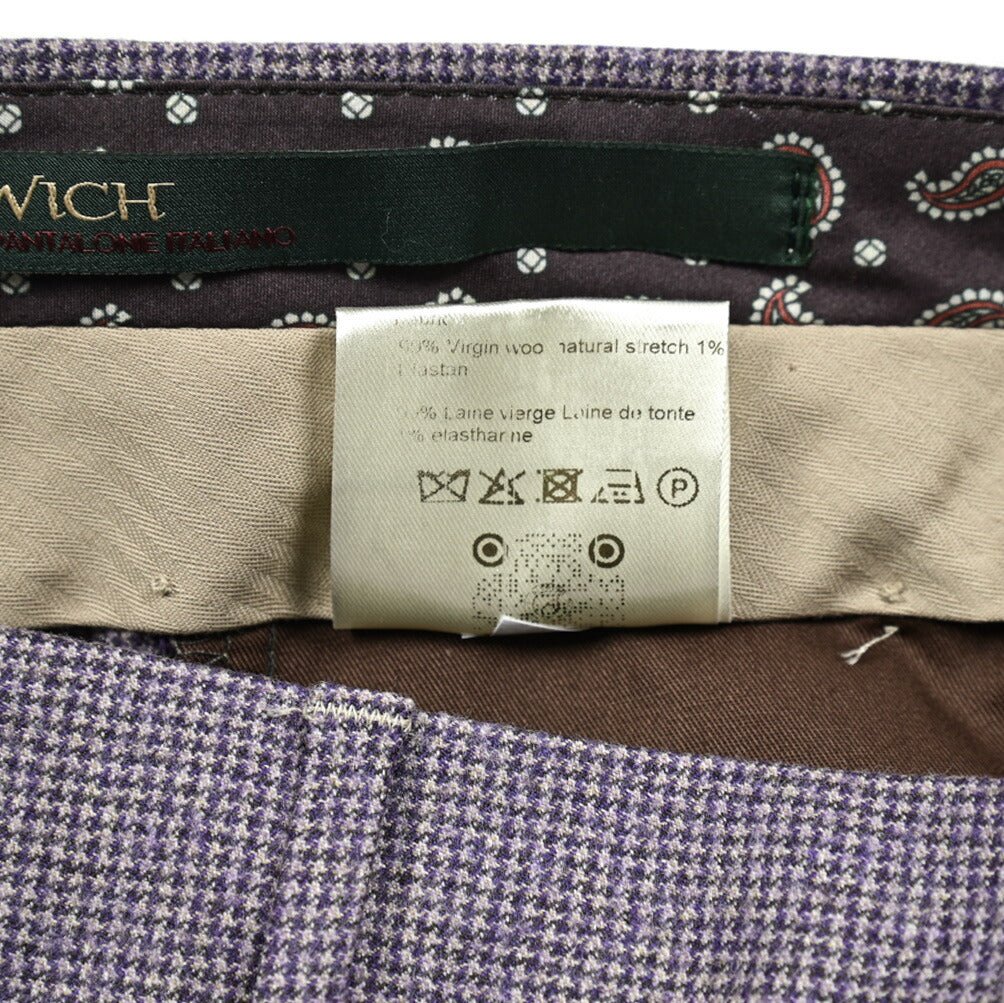 SALE|BERWICH MORELLO ストレッチウール ノータックスラックス|413092 - 46|GUARDAROBA MILANO OFFICIAL STORE