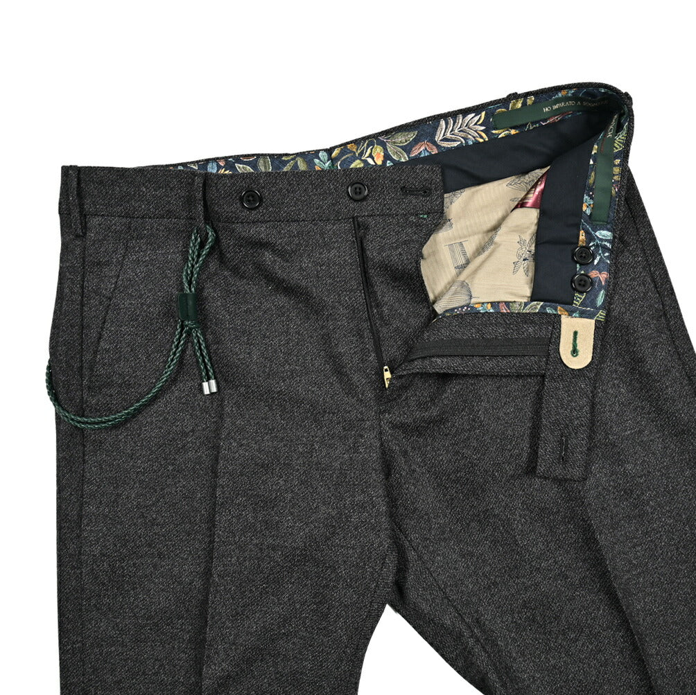 SALE|BERWICH MORELLO ヴァージンウールカシミヤ ノータックスラックス|413184|GUARDAROBA MILANO OFFICIAL STORE