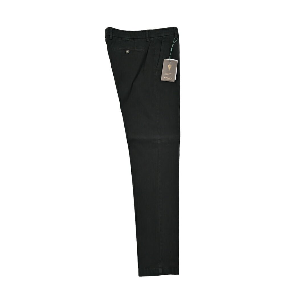 SALE|BERWICH MORELLO ストレッチコットン ノータックチノスラックス|413316 - 54|GUARDAROBA MILANO OFFICIAL STORE