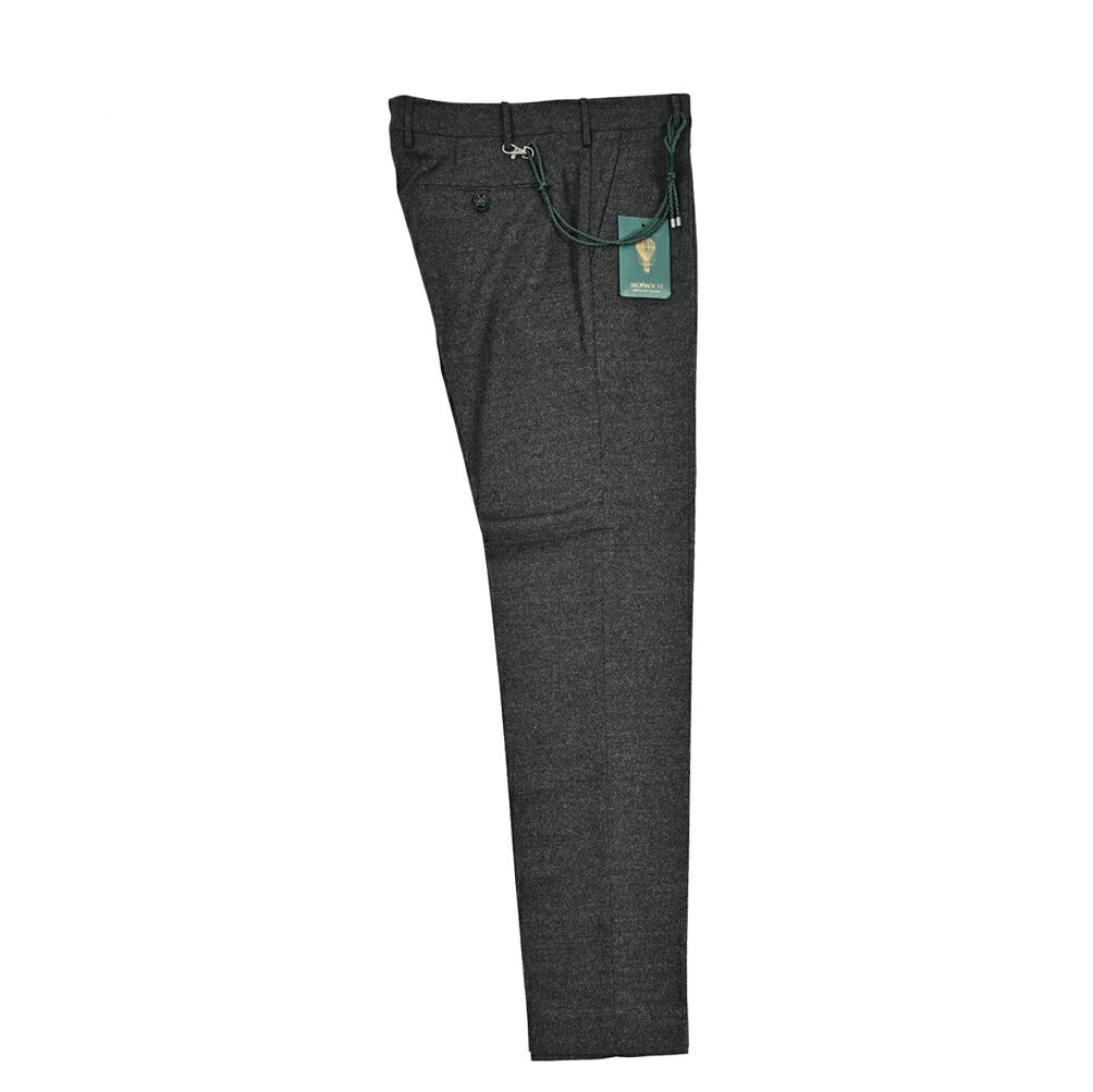 SALE|BERWICH MORELLO ヴァージンウールカシミヤ ノータックスラックス|413184|GUARDAROBA MILANO OFFICIAL STORE