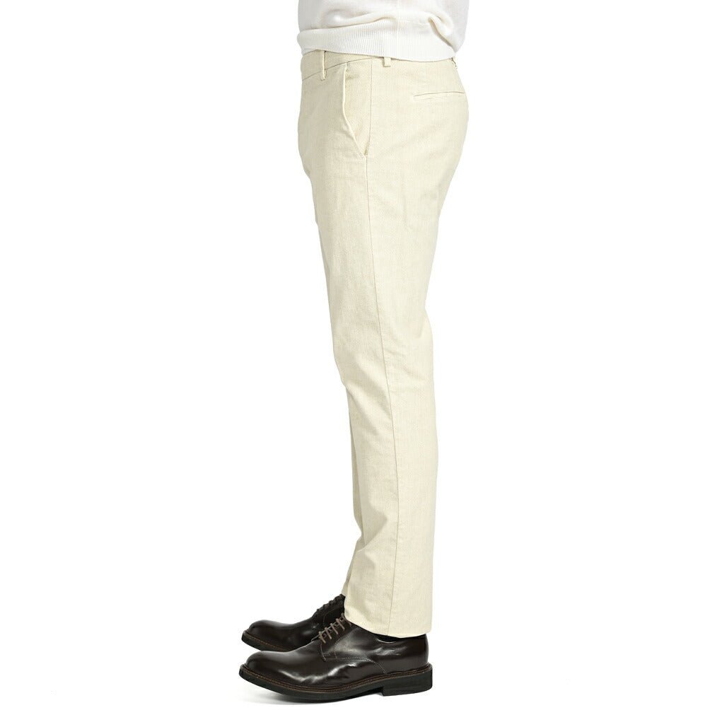 SALE|BERWICH MORELLO ストレッチコットン ワンタックスラックス|413174 - 50|GUARDAROBA MILANO OFFICIAL STORE