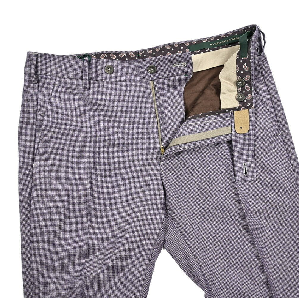 SALE|BERWICH MORELLO ストレッチウール ノータックスラックス|413092 - 46|GUARDAROBA MILANO OFFICIAL STORE