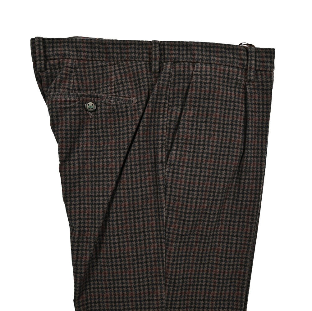 SALE|BERWICH MORELLO ストレッチコットン ワンタックスラックス|413174 - 50|GUARDAROBA MILANO OFFICIAL STORE